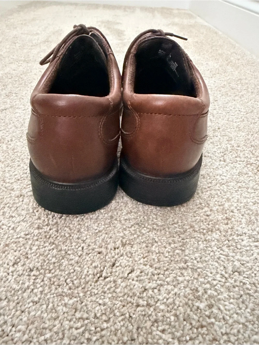 Rockport Men’s Brown Leather Lace Up Oxford Dress Shoes Size 9M